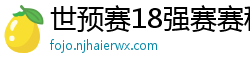 世预赛18强赛赛程